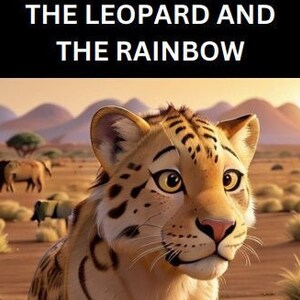 ebook, ebook per bambini, genitori, bambini, lettura, leopardo, arcobaleno, avventura africana, arcobaleno, animali, schede flash,