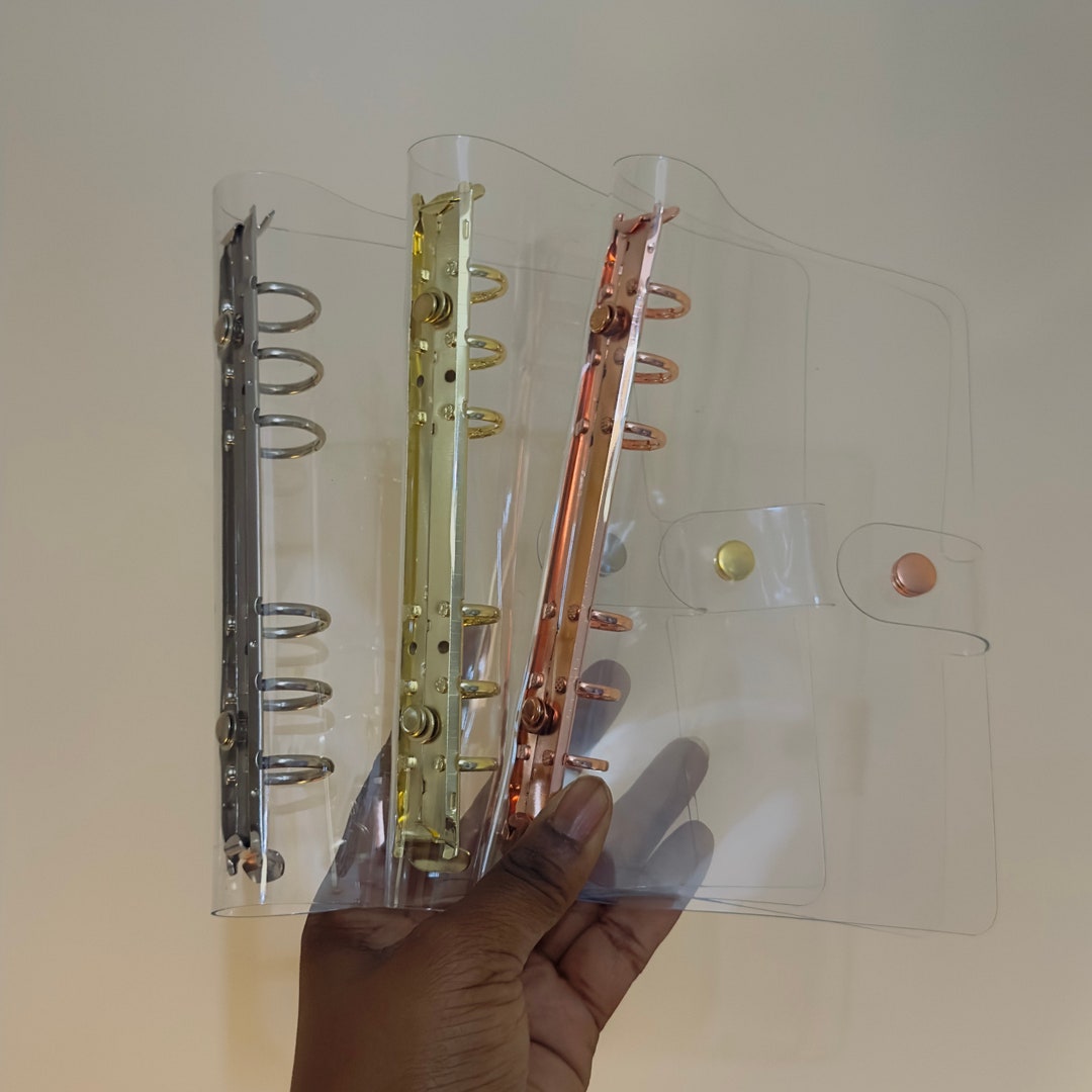 A6 Binder Clear, Budgeting Binder, Cash Stuffing A6 Binders Etsy