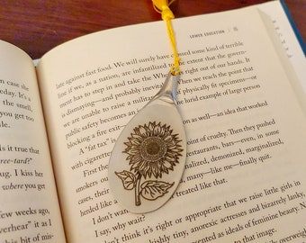 Bookmark made from Engraved Spoon