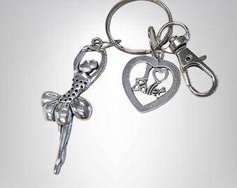 Handmade Charm Keychain | Cute Metal Key Ring | Purse Charm | Gift for Her | Personalized Keychain | Multiple Styles