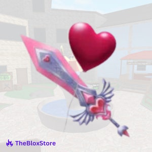roblox mm2 godlys, heartblade pink wings knife murder mystery 2 murderer  weapon!
