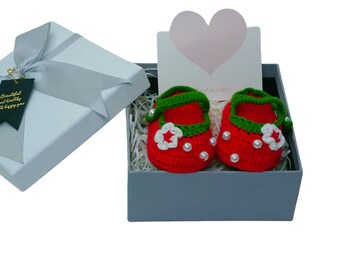 Crochet baby shoes, Baby shoes Girl, Newborn Gift For Baby, baby booties crochet | baby booties | cute baby shoes