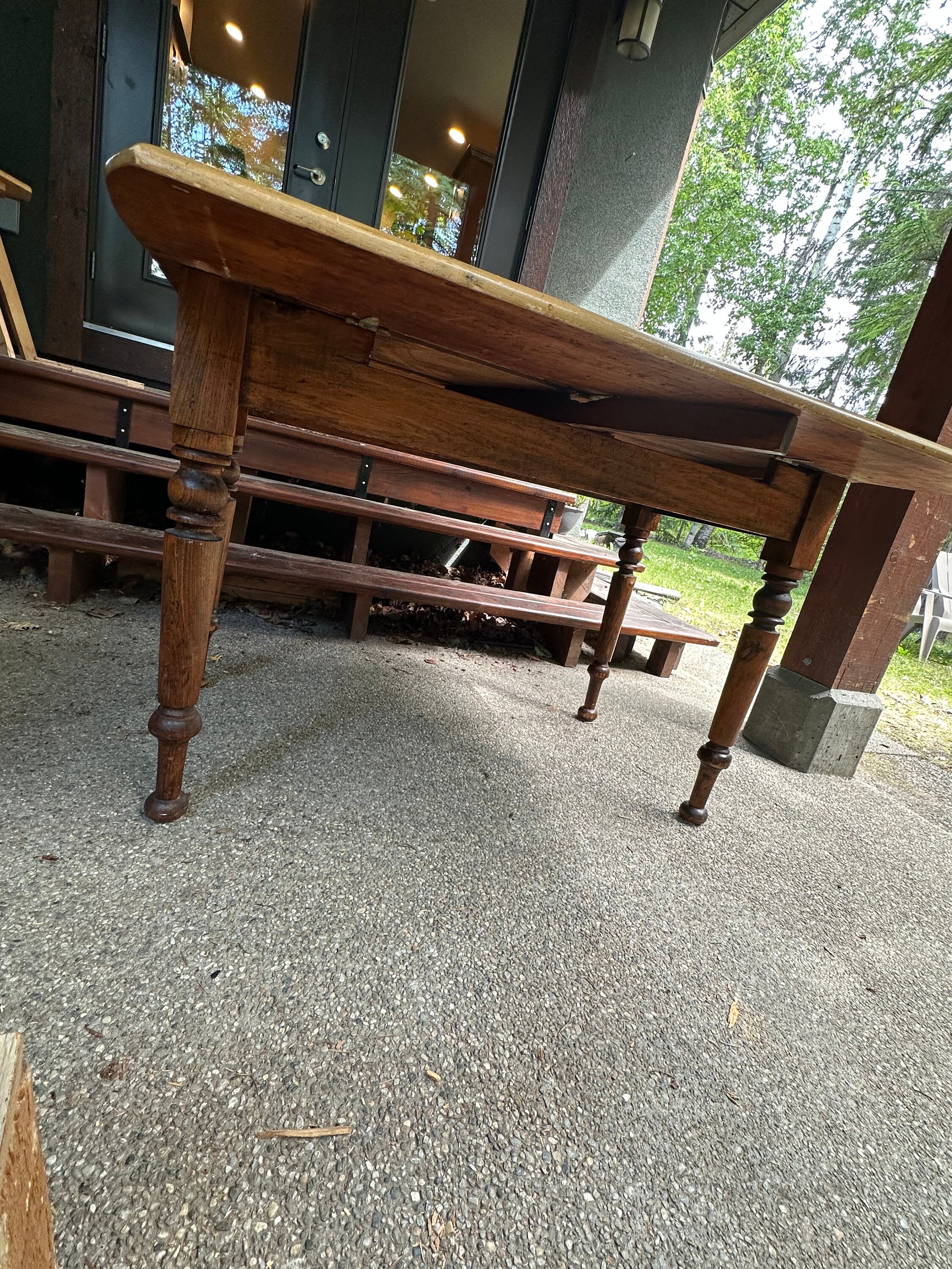 Antique Pine Drop Leaf Table Etsy Australia
