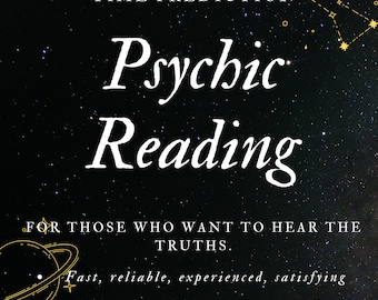 Same Day Psychic One question reading by highly experienced Psychic Medium - fast, accurate, reliable