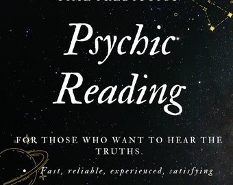 Lectura psíquica de 5 preguntas el mismo día: médium psíquico con gran experiencia