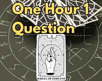 One Hour 1 Question Questions Psychic Readings By Medium Sergio Tarot Reading Tarot Card 98% Acct Psychic Reading PDF