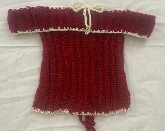Off the Shoulder Crochet Top