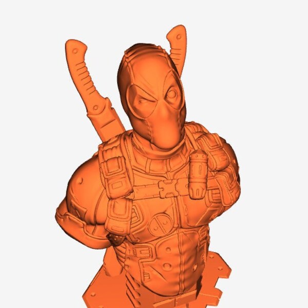 Deadpool Stl - Etsy