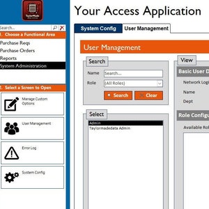 Access-DB-Menüsystem (Individualisiere selbst)