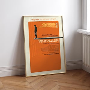 Whiplash klassisches Filmplakat, Vintage-Filmdruck, Heimdekor-Wandkunst, Filmplakat-Geschenkidee, berühmter Filmdruck, Geschenkidee für Freunde
