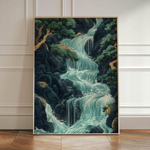 川瀬巴水作「浦安の初秋」版画 - Etsy 日本