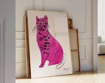 アンディウォーホールライセンスプリント猫 Amazon.co.jp: アンディ ウォーホル 猫 ネコ A3 サイズ おしゃれ 絵画