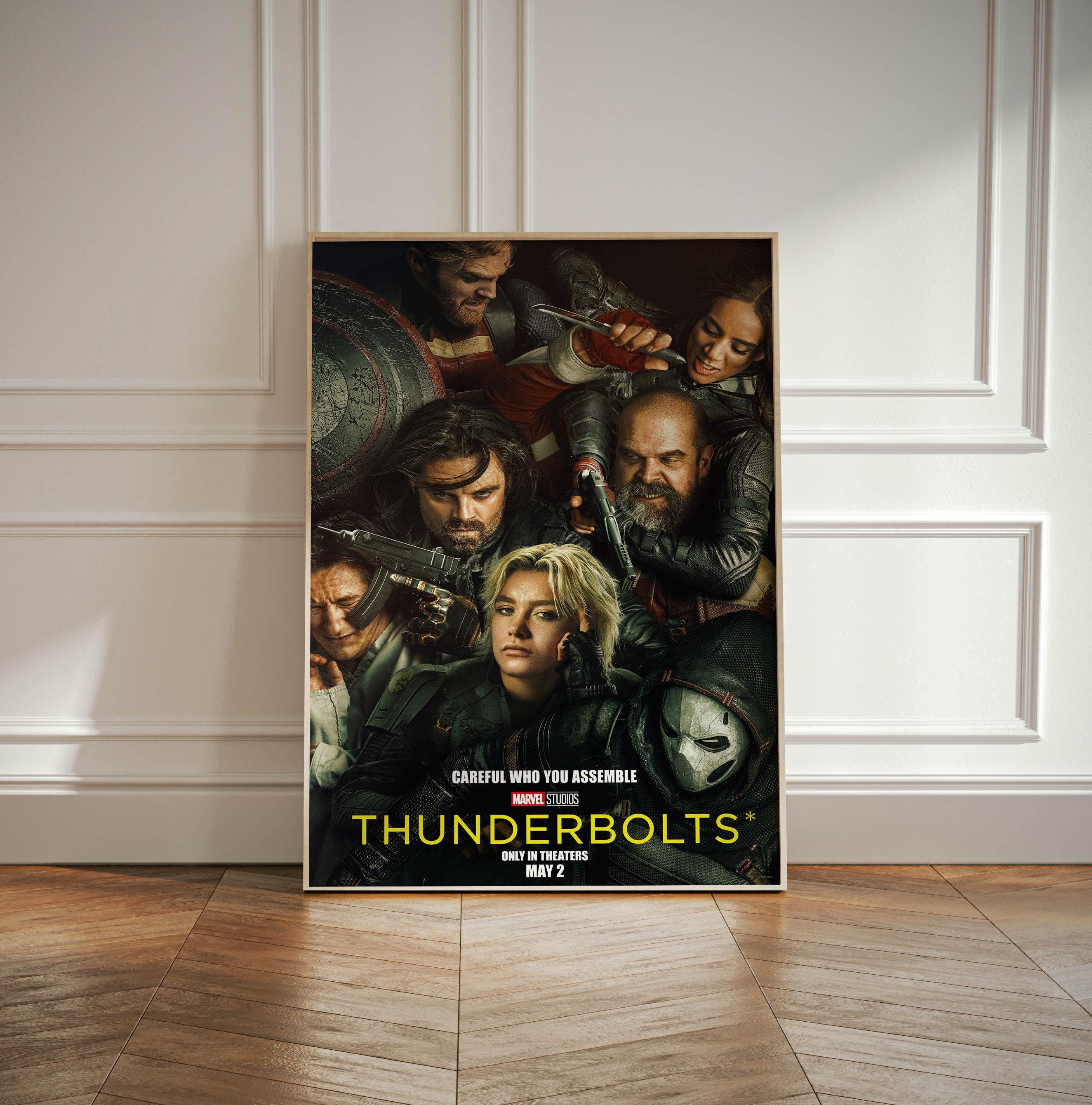 Thunderbolts* Film Poster, Popular Poster Prints for Wall Aesthetic Decor, Movie Print, Movie Poster Gift Idea, Famous Movie Print