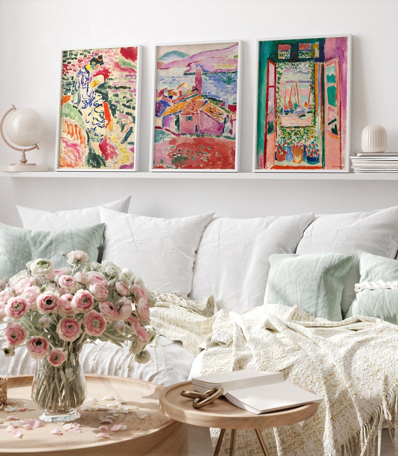 Henri Matisse Set of 3 Print, Henri Matisse Poster, Henri Matisse Wall ...