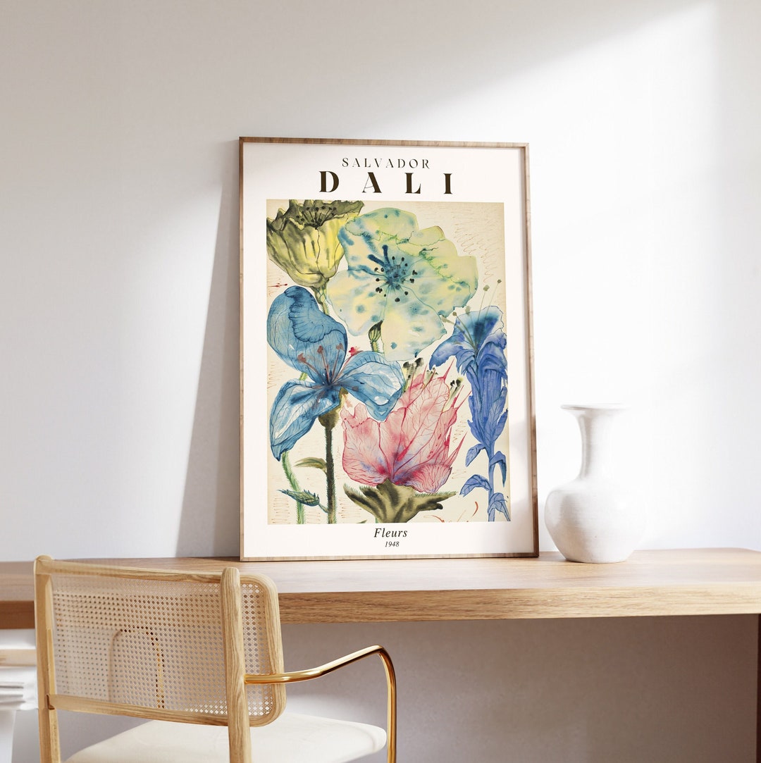 Salvador Dali Wall Art Print, Dali Poster, Dali Home Decor, Dali ...