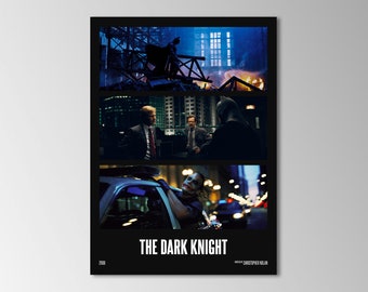 The Dark Knight - Movie Poster Print | Minimalist Movie Poster | Wall art