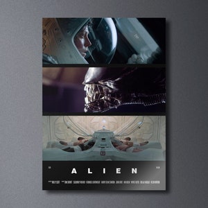 Alien (1979) - Movie Poster Print | Minimalist Movie Poster | Wall art