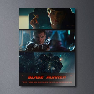 Blade Runner - Movie Poster Print | Minimalist Movie Poster | Wall art