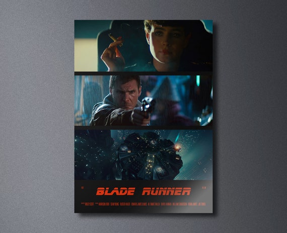 Blade Runner - Movie Poster Print | Minimalist Movie Poster | Wall art