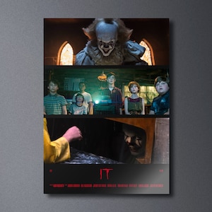 IT - Movie Poster Print | Minimalist Movie Poster | Wall art