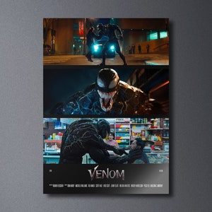 Venom - Film Poster | Minimalistisches Filmplakat | Wandkunst