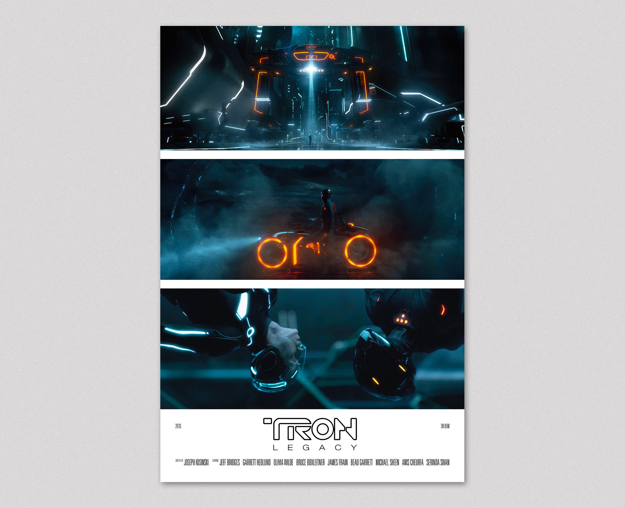 Tron Collection Poster Tron:legacy - Movie Poster Print | Minimalist Movie Poster | Wall Art ...