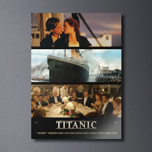 Titanic - Movie Poster Print | Minimalist Movie Poster | Wall art