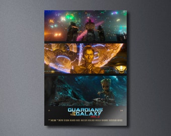 Guardians of the Galaxy Vol 2 - Movie Poster Print | Minimalist Movie Poster | Wall art