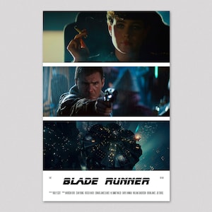 Blade Runner - Movie Poster Print | Minimalist Movie Poster | Wall art image 3