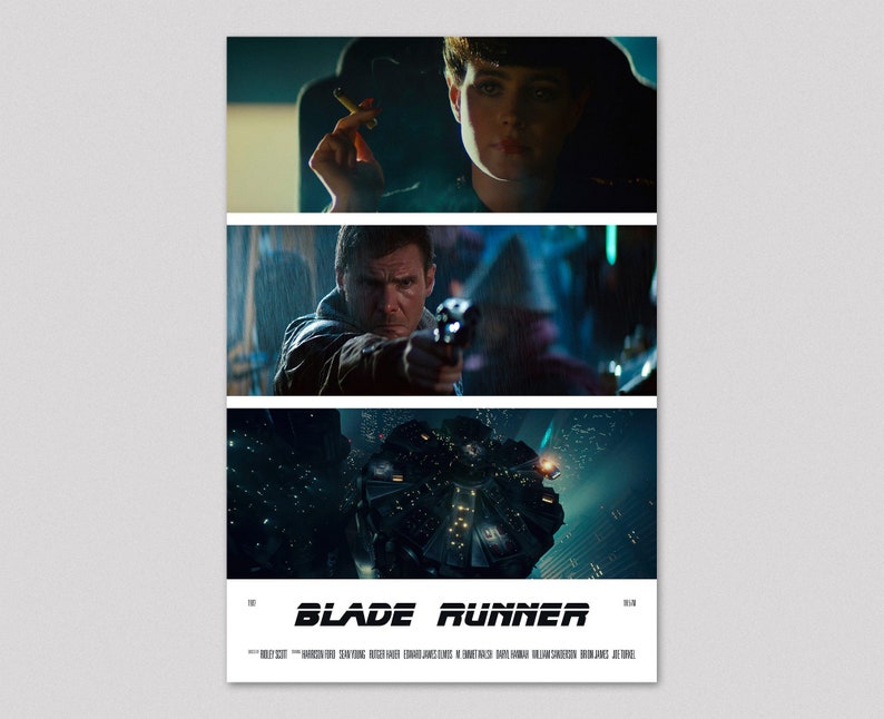 Blade Runner - Movie Poster Print | Minimalist Movie Poster | Wall art image 3