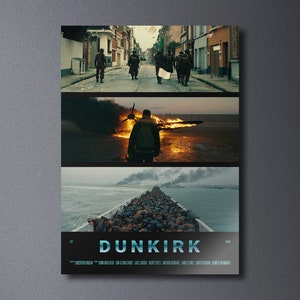 Dunkirk - Movie Poster Print | Minimalist Movie Poster | Wall art