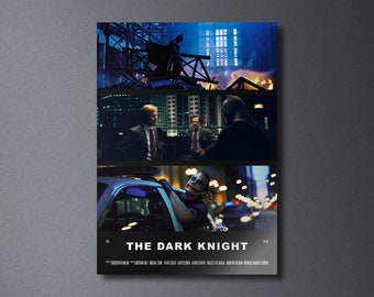 The Dark Knight - Movie Poster Print | Minimalist Movie Poster | Wall art