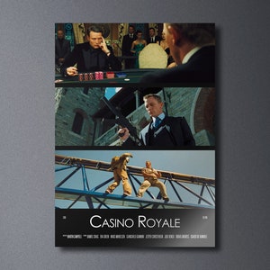 Casino Royale - Movie Poster Print | Minimalist Movie Poster | Wall art