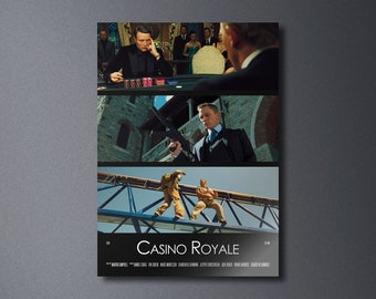 Casino Royale - Movie Poster Print | Minimalist Movie Poster | Wall art