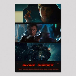 Blade Runner - Movie Poster Print | Minimalist Movie Poster | Wall art image 2