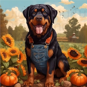 Hello Fall Scene Rottweiler Rottweiler Fall Png Sublimation Digital Design Download Wreath Sign ...