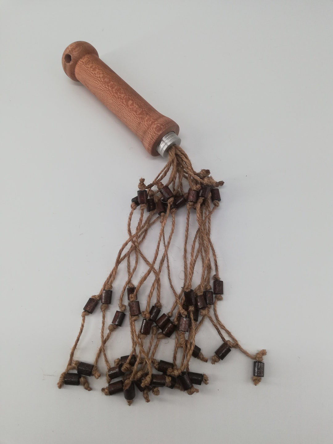 Beaded Linen Rope Flogger / BDS Whip Etsy