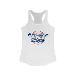 Los Angeles Dodgers Women&#39;s Racerback Tank