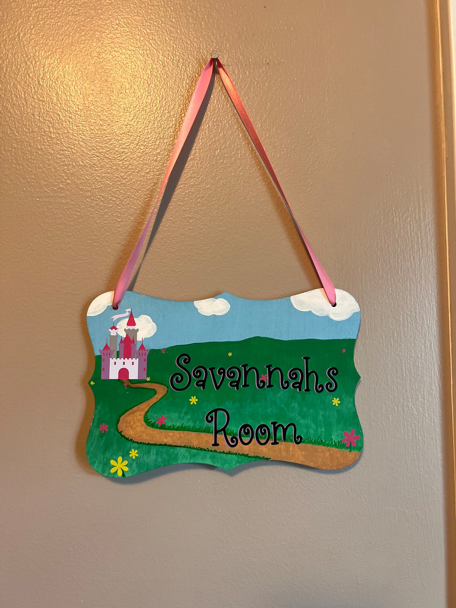 Castle Room Sign - Etsy
