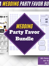 90+ Party Favor Mockups Bundle - Party Favor Mockup Bundle, Chip bag, Water Bottle Mockup, , Juice Pouch, Canva Frame Mockup Bundle