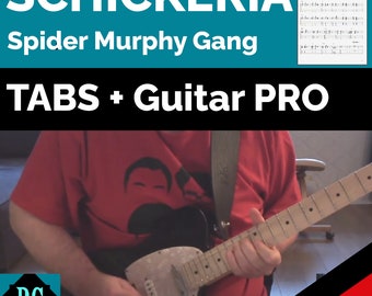 Schickeria TABS + Guitar PRO – Spider Murphy Gang