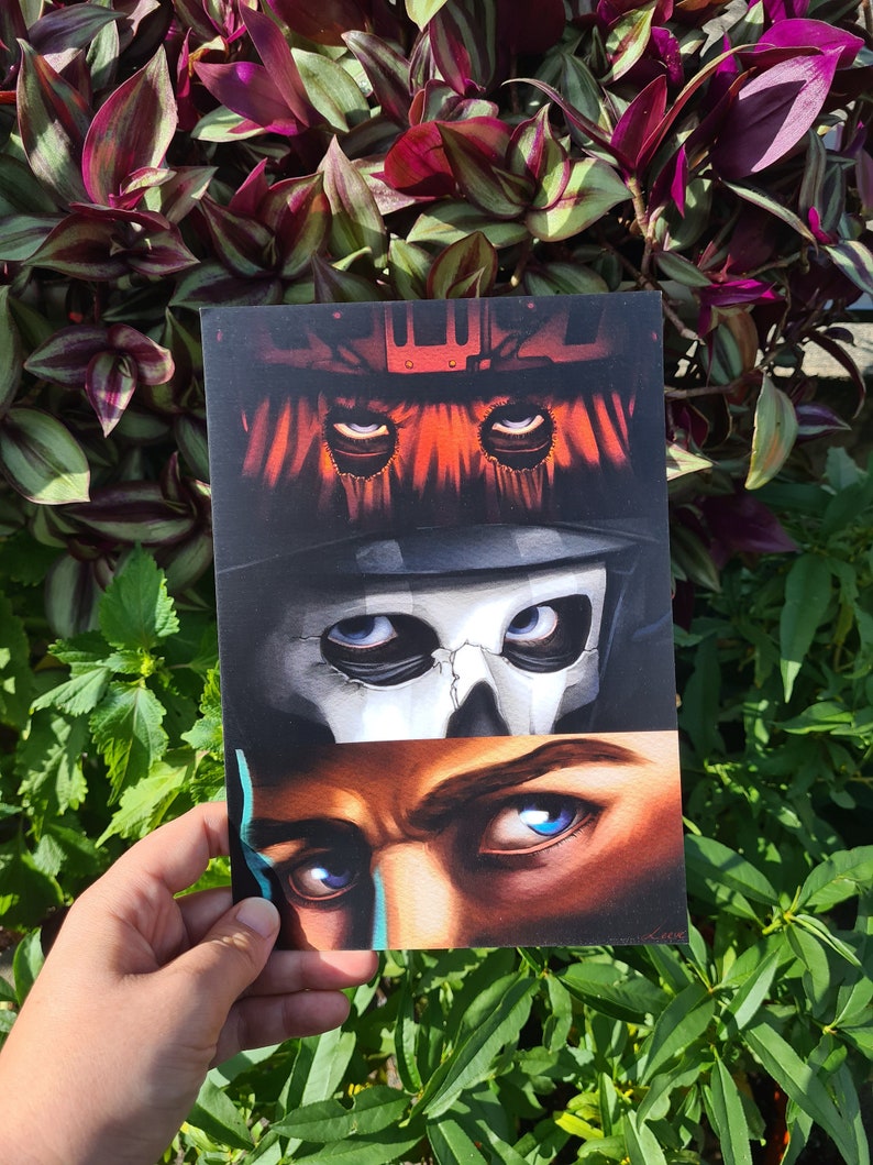 Call of Duty MWII Ghost Konig Soap Print Etsy Canada