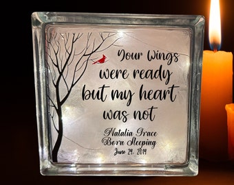 Regalo personalizzato in memoria amorevole per la perdita della persona amata, regalo di condoglianze, regalo di simpatia, regalo di ricordo commemorativo personalizzato, regalo di dolore