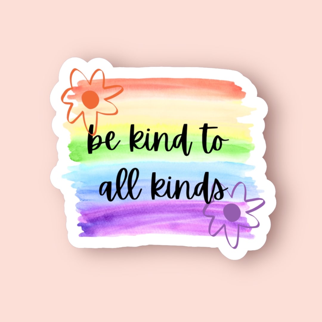 Kindness Stickers, Positive Stickers, Happy Stickers, Inspirational
