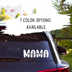 Mom Car Decal, Mama Car Decal, Mom Life Decal, Mom Decal, Vinyl Decal, Car Decal, Laptop Decal, Mommy Decal, Mama Decal