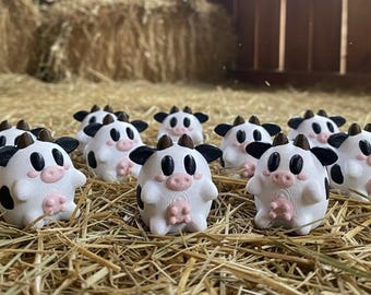 Perillas para gabinetes y cajones con diseño de vaca