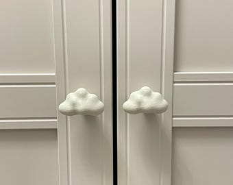 Perillas para gabinetes y cajones con diseño de nube