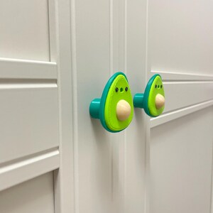 Tiradores para armarios/cajones color aguacate imagen 2