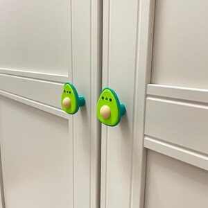 Tiradores para armarios/cajones color aguacate imagen 3