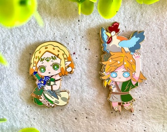 LOZ Chibi hard enamel pin collection